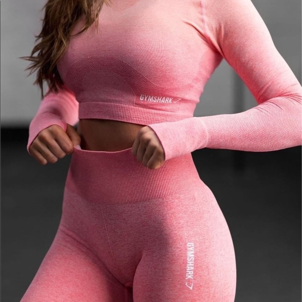 NWT Gymshark ombré legging small peach coral size small